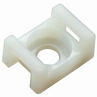 Площадка для крепления стяжки Rexant 22x16 мм 10 шт Белая 07-2102-10 картинка